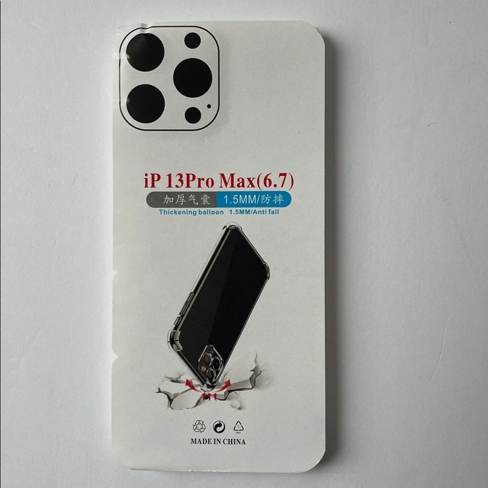 Floral Dog iPhone 13 Pro‎ Max Clear Case NEW